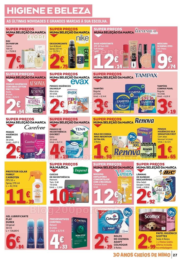 Antevisão Folheto E-LECLERC Promoções de 6 a 12 agosto